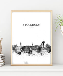 STOCKHOLM poster i 5 pack. (Lager)