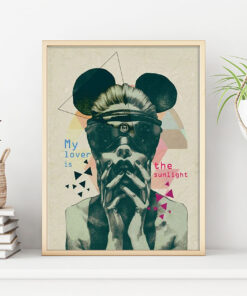 MY LOVER IS... poster i 5 pack. (Lager)