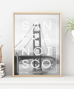 SAN FRANCISCO poster i 5 pack. (Lager)