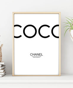 COCO CHANEL poster i 5 pack. (Lager)