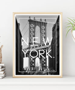 NEW YORK VY poster i 5 pack. (Lager)