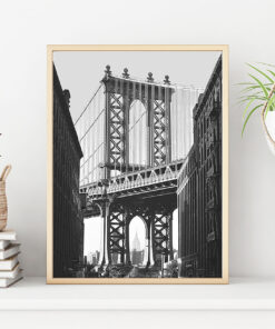NEW YORK BRIDGE poster i 5 pack. (Lager)