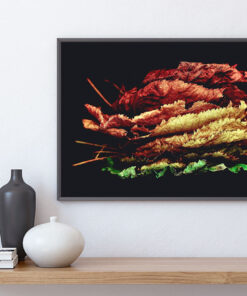 HÖSTLÖV poster i 5 pack. (Lager)