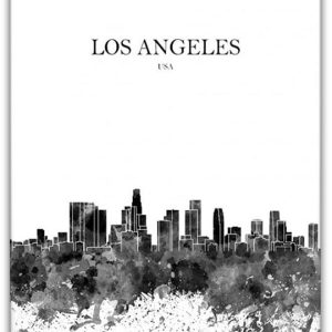 Alternative view of LOS ANGELES poster i 5 pack. (Lager)