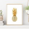 ANANAS poster i 5 pack. (Lager)