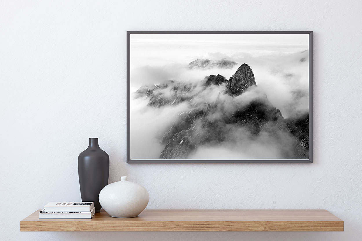 BERGSTOPP I MOLNEN poster i 5 pack. (Lager)