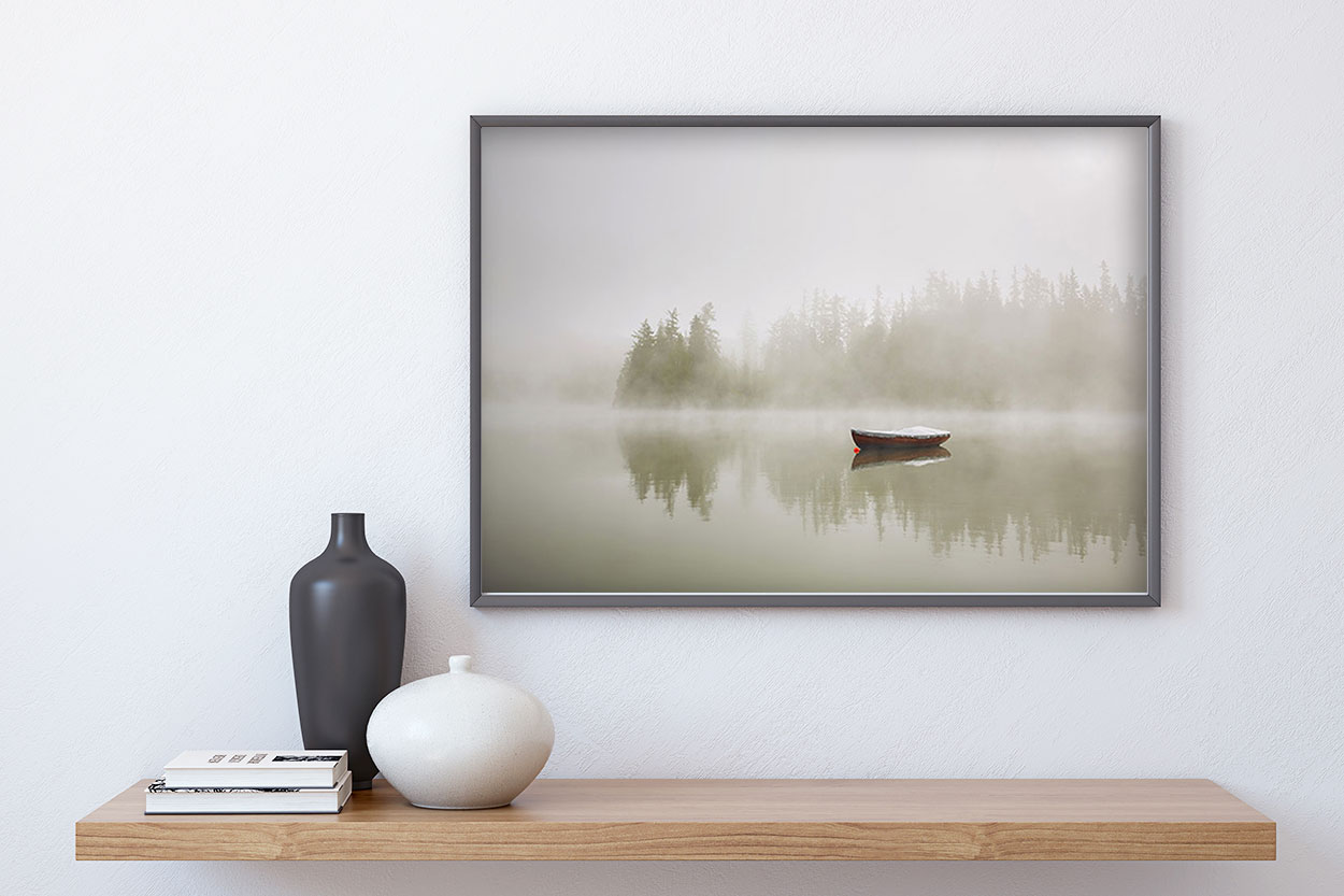 BÅT PÅ SJÖN poster i 5 pack. (Lager)