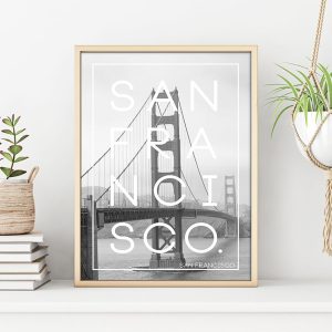 SAN FRANCISCO poster i 5 pack. (Lager)