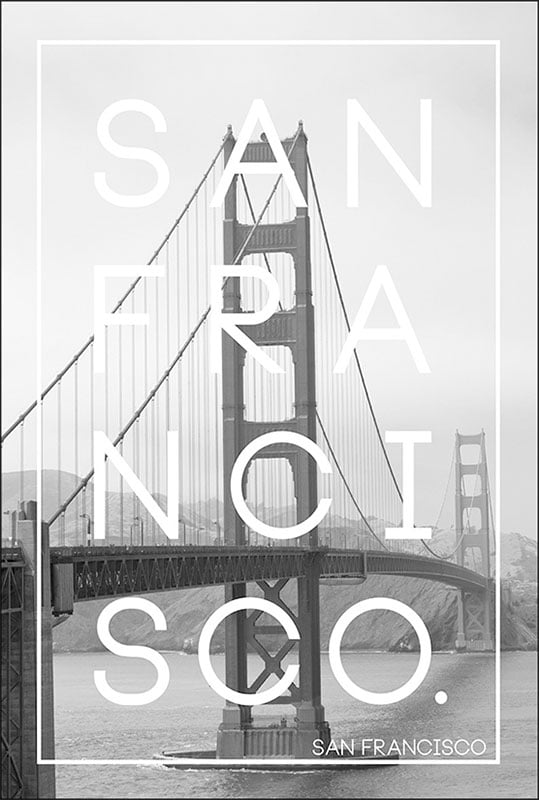 SAN FRANCISCO poster i 5 pack. (Lager) - Bild 2