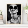 FASHION MODELL i solglasögon poster i 5 pack. (Lager)