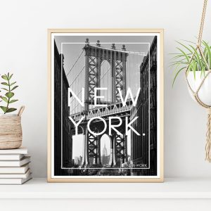 NEW YORK VY poster i 5 pack. (Lager)