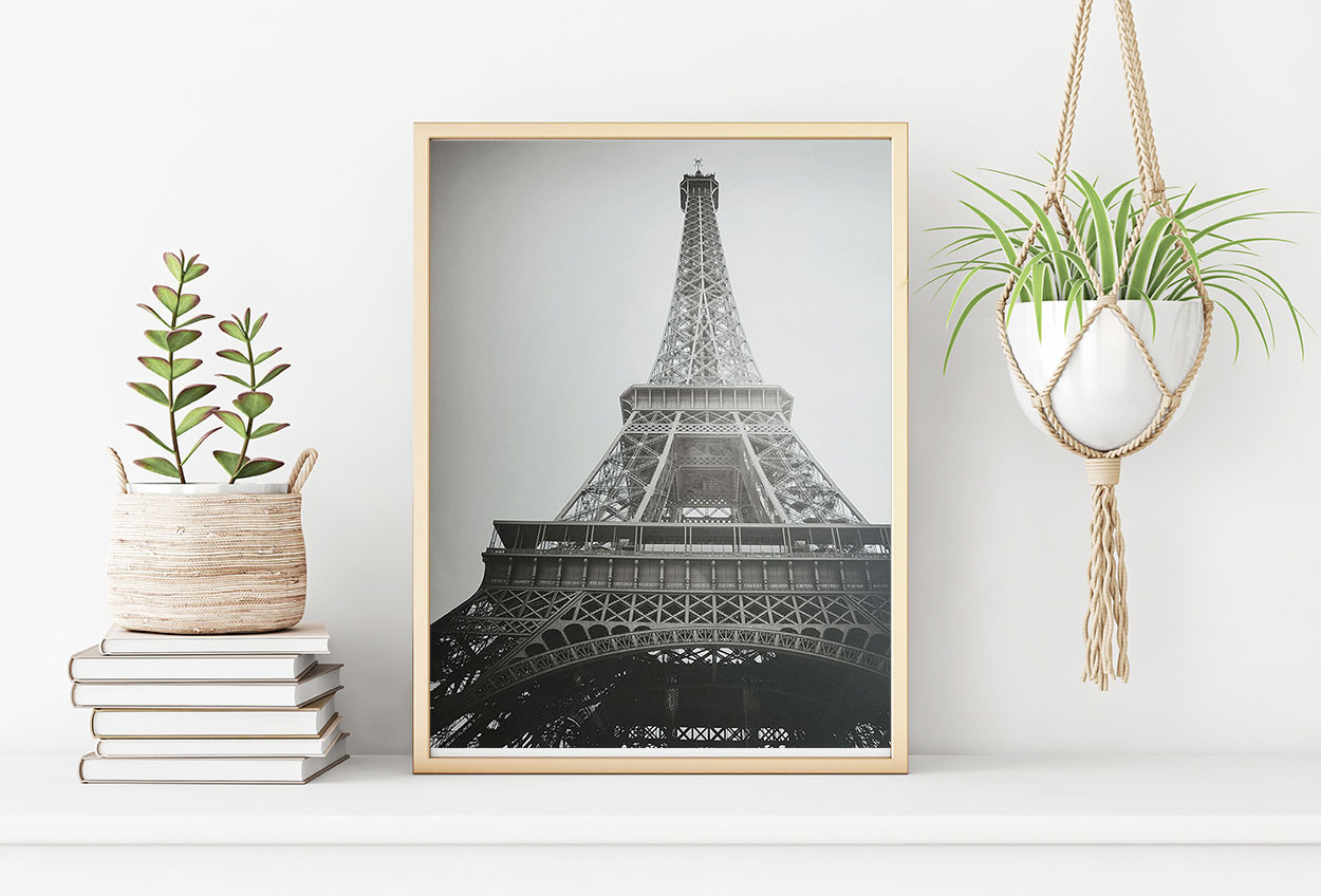 EIFFELTORNET PARIS poster i 5 pack. (Lager)