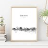 LONDON ABSTRAKT poster i 5 pack. (Lager)