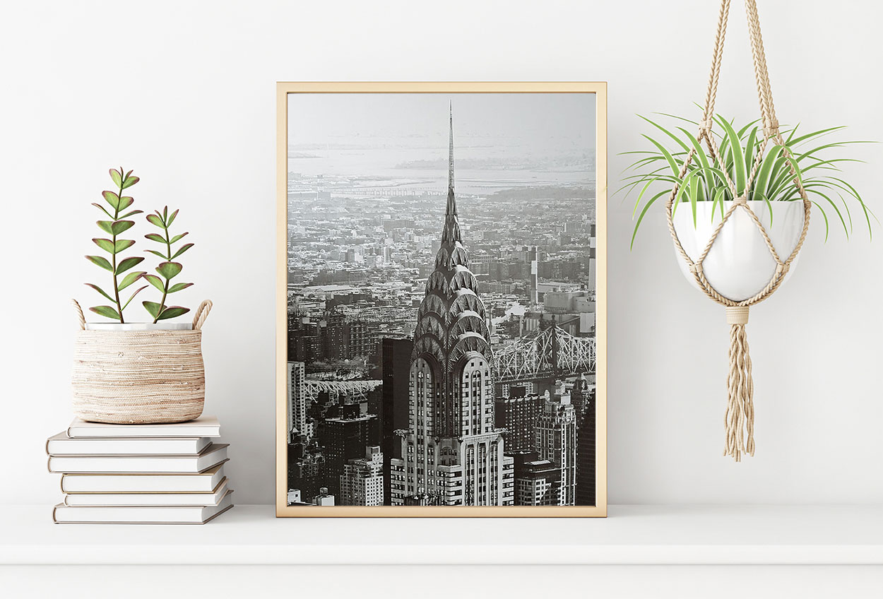 CHRYSLER BUILDING poster i 5 pack. (Lager)