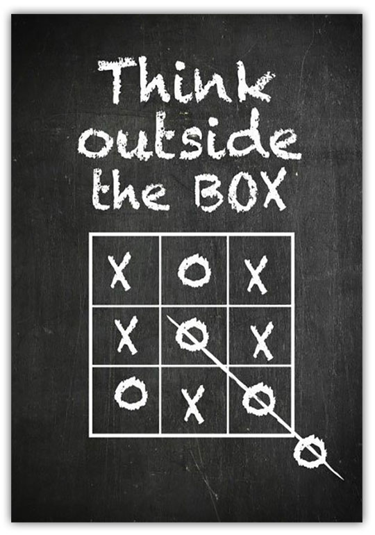OUTSIDE THE BOX poster i 5 pack. (Lager) - Bild 2