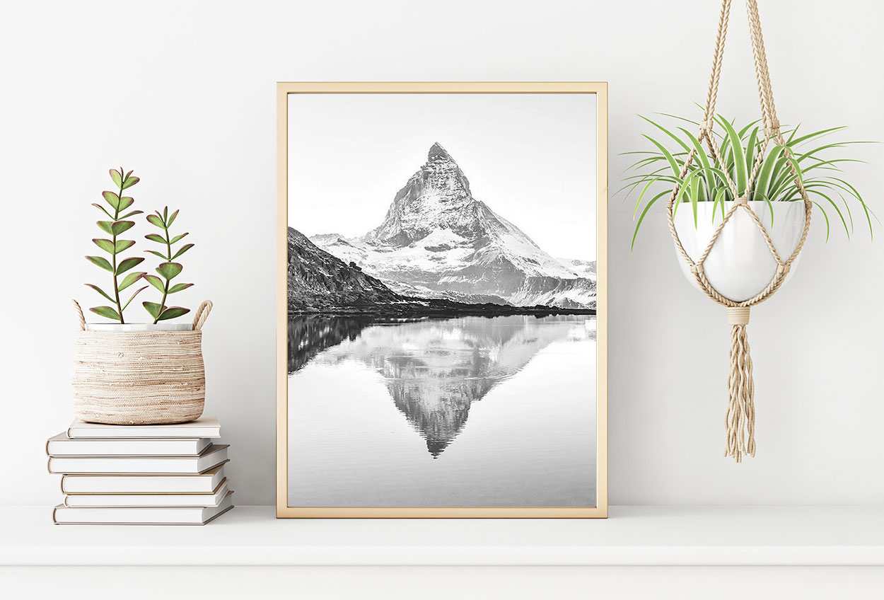 MATTEHORN BERG poster i 5 pack. (Lager) (Lager)