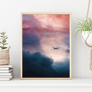 PLAN OVAN MOLNEN poster i 5 pack. (Lager)