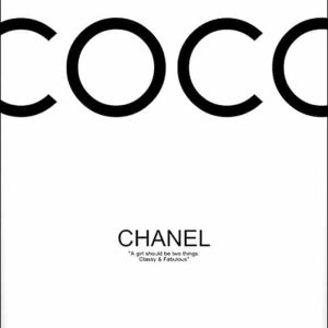 Alternative view of COCO CHANEL poster i 5 pack. (Lager)