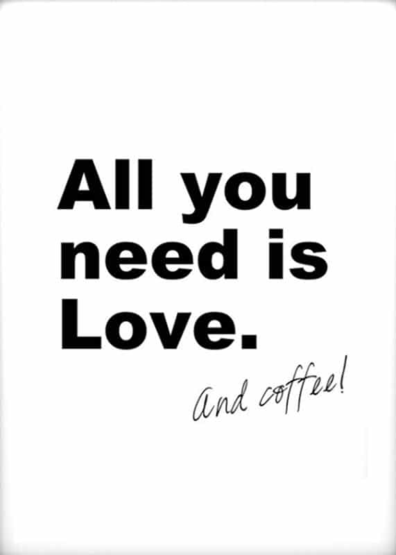 ALL YOU NEED IS LOVE poster i 5 pack. (Lager) - Bild 2