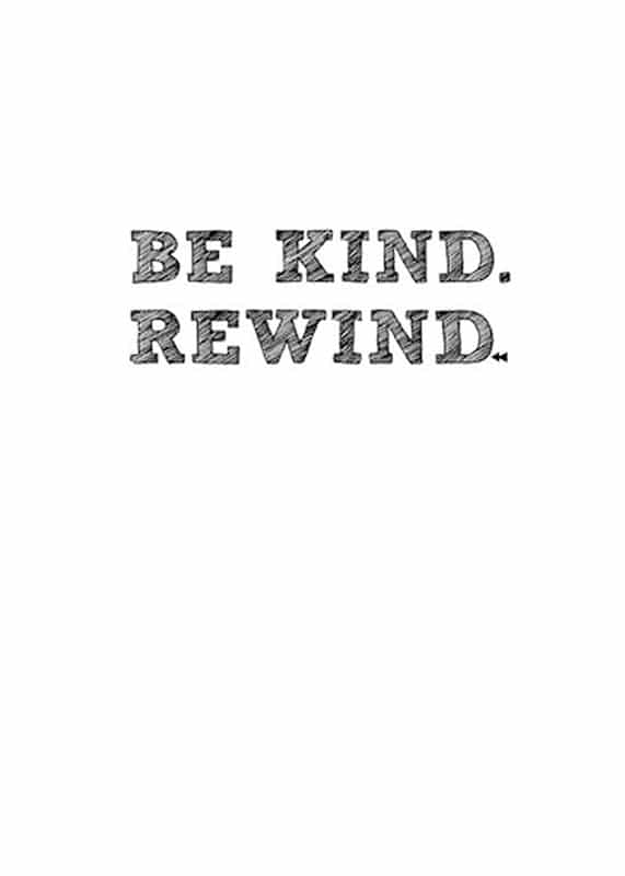 BE KIND REWIND poster i 5 pack. (Lager) - Bild 2