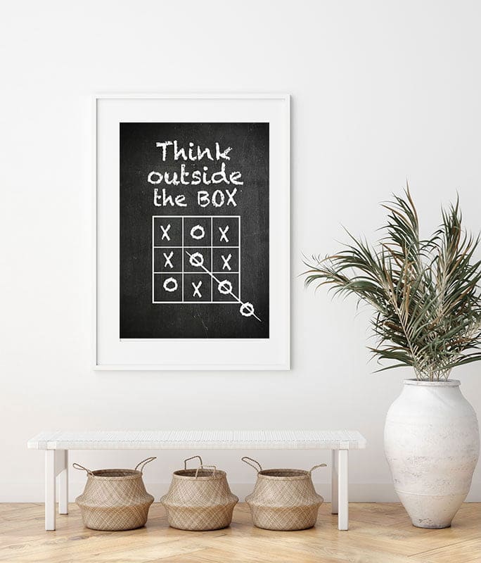 OUTSIDE THE BOX poster i 5 pack. (Lager) - Bild 3